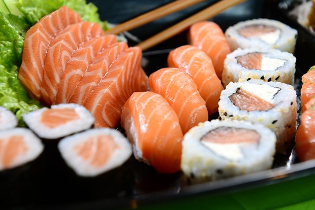 Vor allem beim Sushi ist es wichtig auf die Qualität und Frische der Fische zu achten.