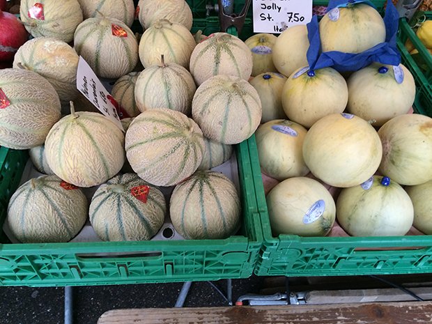 mit den Melonen lässt sich vieles zubereiten - sommerlich frisch versteht sich