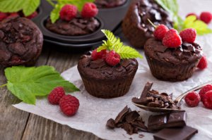 Himbeer-Schokoladen-Muffins