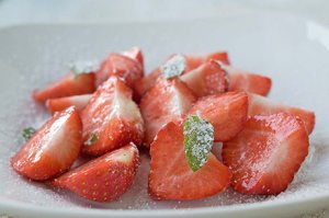 Süss-scharfe Erdbeeren