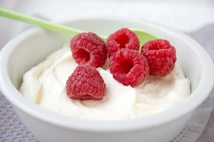 Himbeer-Joghurt-Dessert