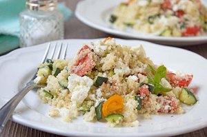 Couscous-Feta-Salat