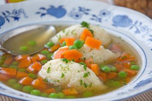 Petersilien-Erbsen-Suppe
