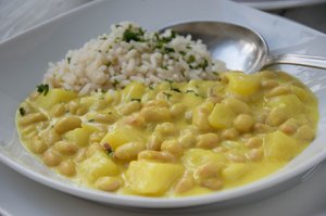 Kartoffel-Bohnen-Curry