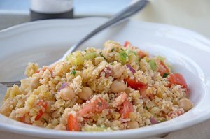 Couscous Salat ohne Paprika