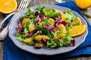 Radicchio-Orangen-Salat
