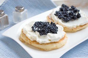 Blinis mit Kaviar
