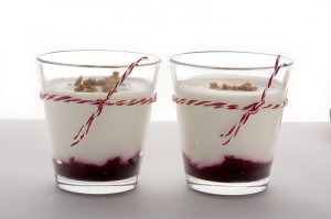 Punsch-Joghurt-Dessert