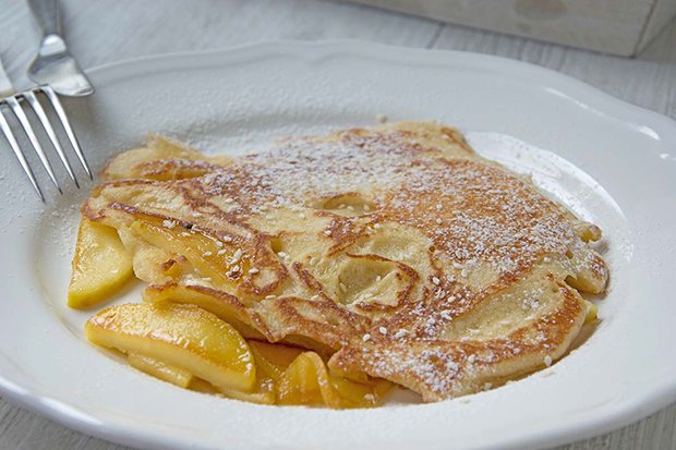Apfel-Pancake