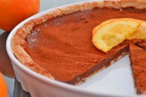 Schoko-Orangen Tarte