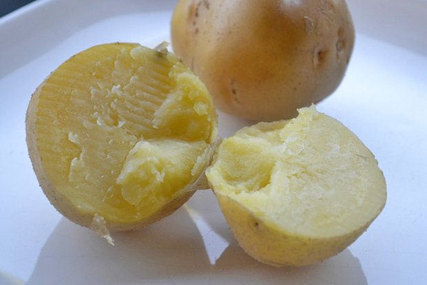 Kartoffeln aus der Mikrowelle