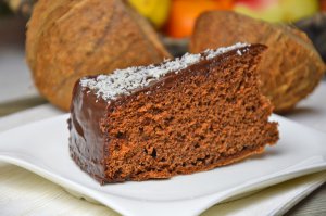 Schokoladen-Kokos-Kuchen