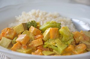 Tofu-Gemüsecurry