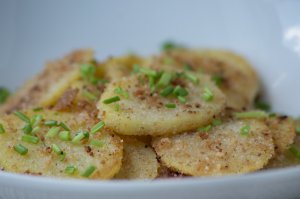 Bratkartoffeln mit Schnittlauch