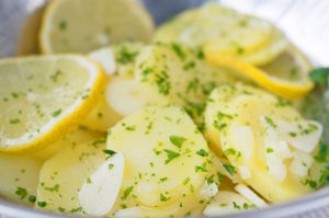 Zitronenkartoffeln