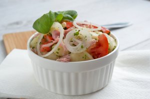 Warmer Gnocchi-Salat