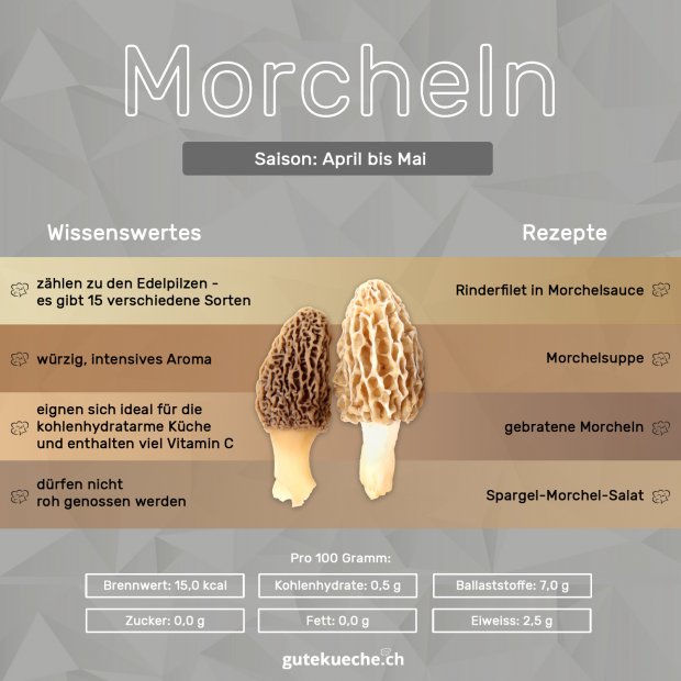 Infografik-Morcheln