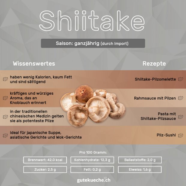 Infografik-Shiitake