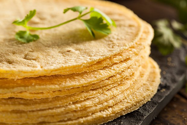 In Mexiko wird Maismehl und kein Weizenmehl für Tortilla verwendet.
