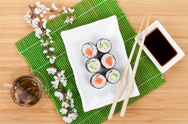 Sushi-Maki kann vielfältig zubereitet werden
