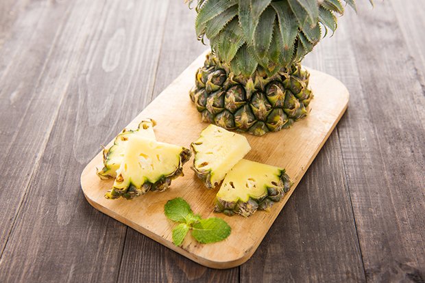 Frische Ananas senkt den Blutdruck