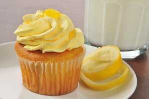 Frische Zitronen-Cupcakes