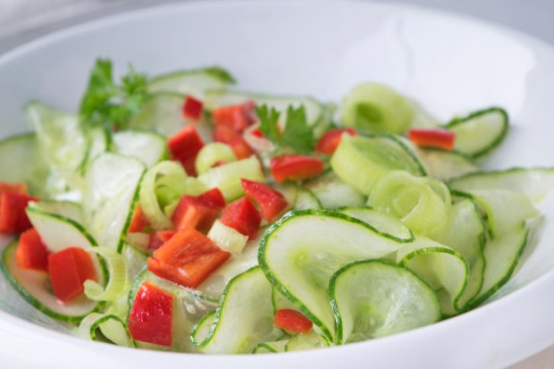 Gurken-Peperoni-Salat