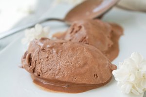 Schokoladen-Anis-Sorbet
