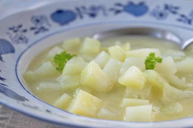 Kartoffel-Kohlrabi-Suppe - Rezept - GuteKueche.ch