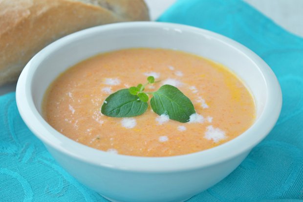 Rüebli-Kokos-Suppe