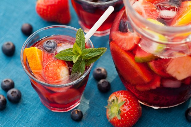 Fruchtpunsch alkoholfrei