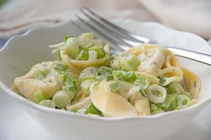 Lauch-Tortellini-Salat