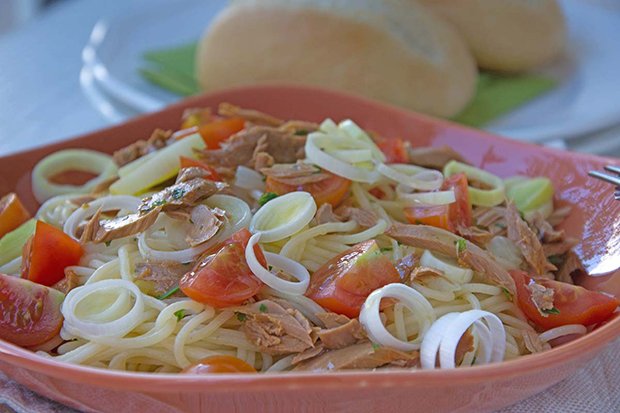 Spaghetti-Thon-Salat