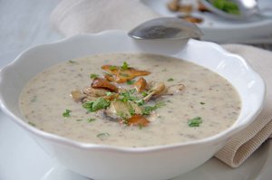 Pilz-Creme-Suppe