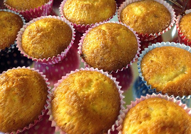 Simple Rüebli-Muffins