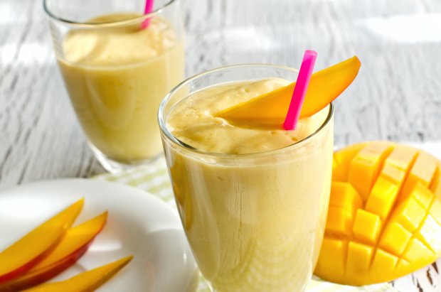 Mango-Hafermilch-Smoothie