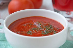 Papaya-Tomaten-Suppe