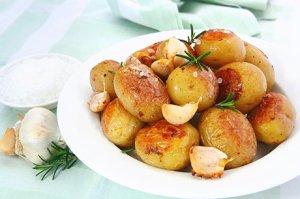 Knoblauchkartoffeln