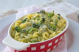 Broccoli-Nudel-Gratin