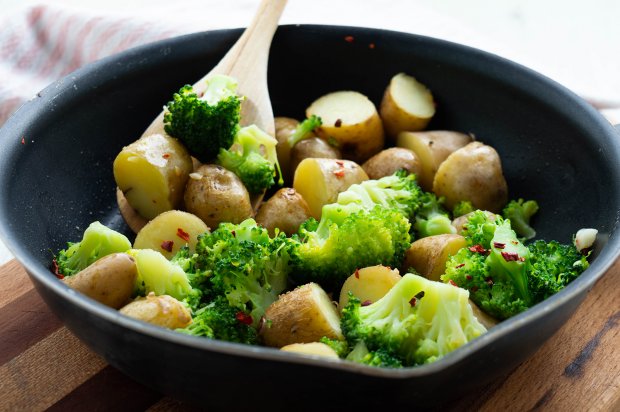 Broccoli-Chili-Kartoffeln