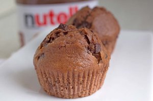 Muffins mit Nutella