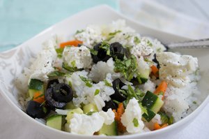 Griechischer Reissalat