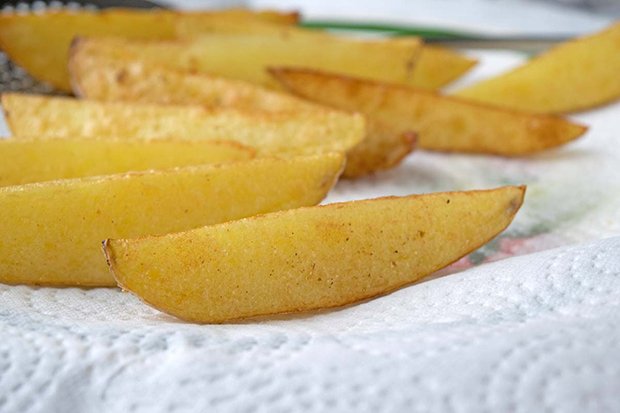 Knusprige Kartoffel-Wedges