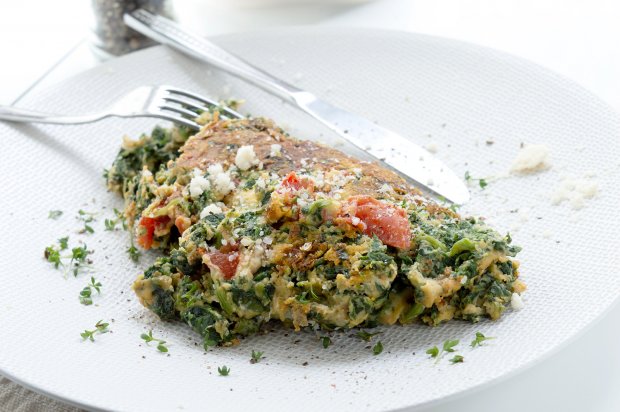 Low Carb Spinat Omelette