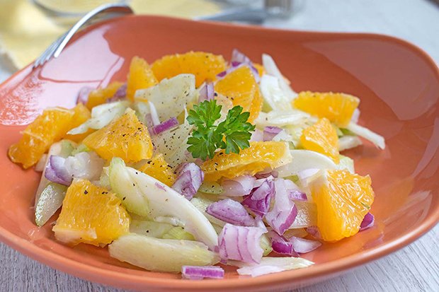 Fenchel-Salat mit Orangen