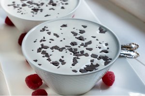 Stracciatella Creme mit Joghurt
