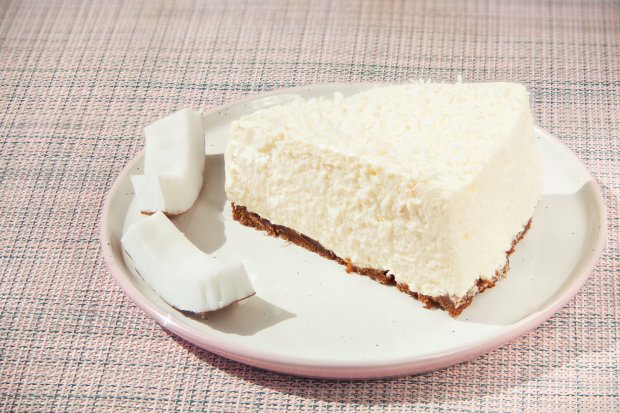 Kokos Cheesecake aus dem Kühlschrank