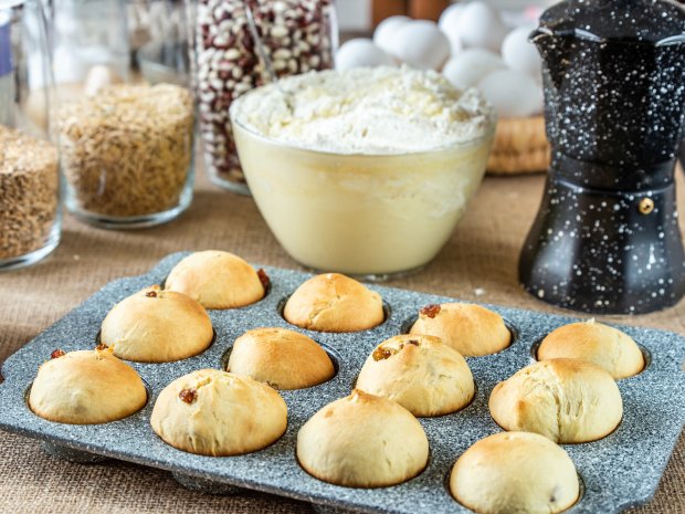 Einfache Buttermilch Honigmuffins — Rezepte Suchen
