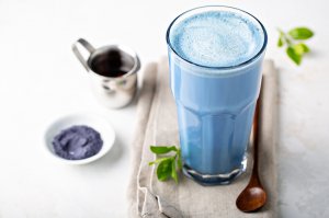 Blue Pea Flower Latte