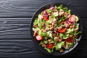 Borlotti-Bohnen-Salat mit Thon